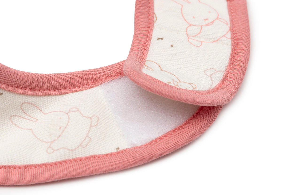 Jollein Haklapp Vattentät Miffy Moments Silk Rose (5pack)