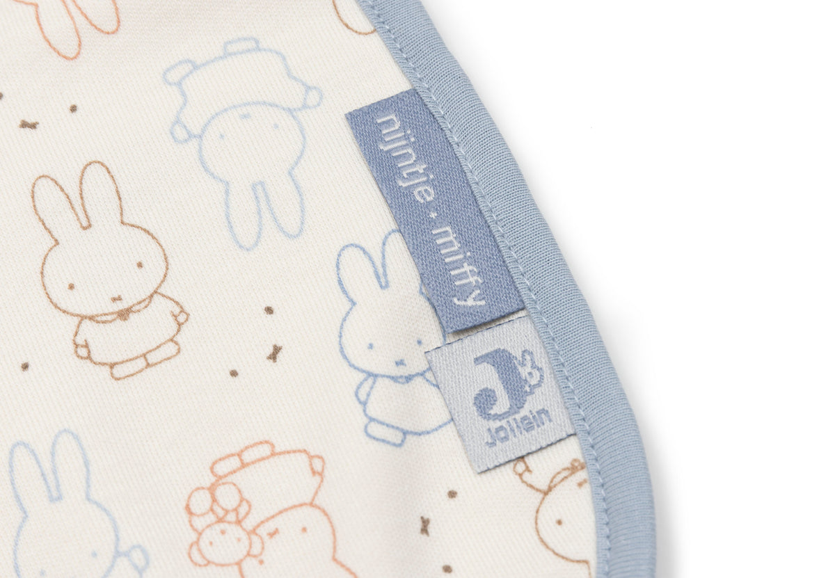 Jollein Haklapp Vattentät Miffy Moments Cloudy Blue (5pack)