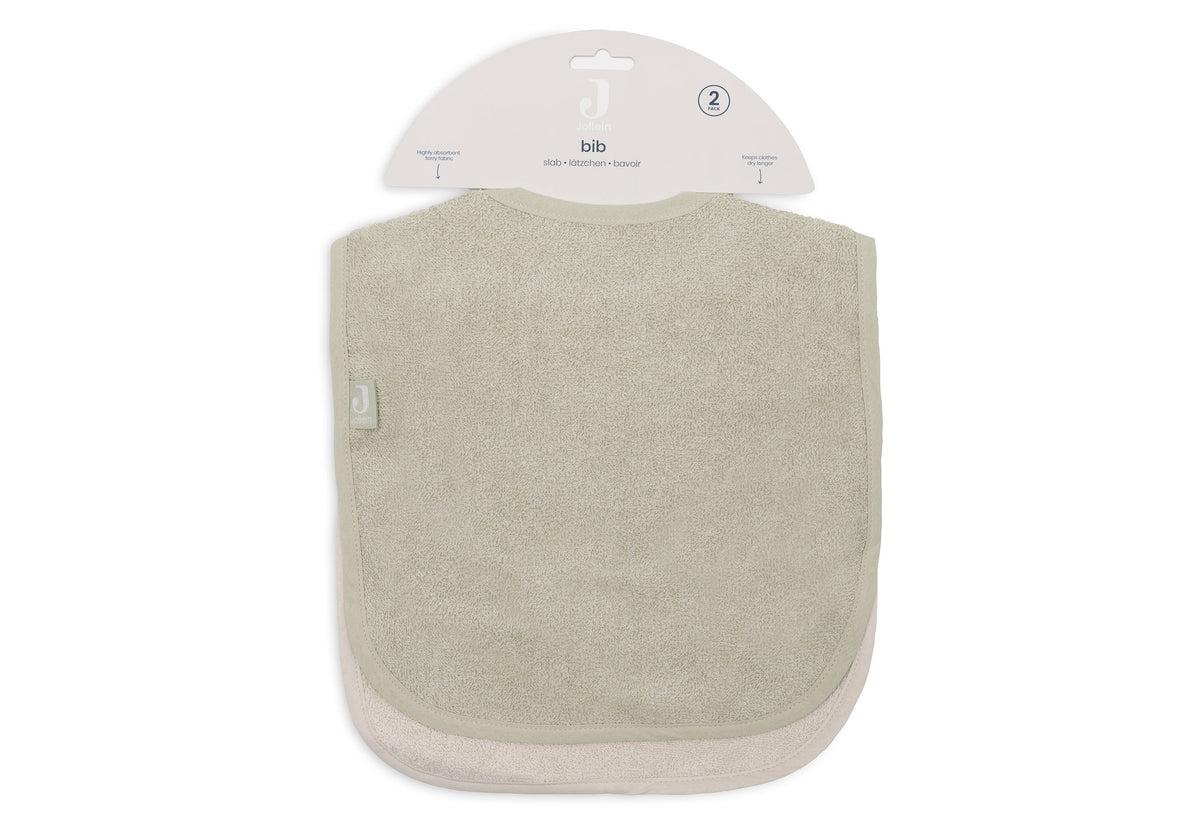 Jollein Haklapp Frotté Soft Matcha/Sand (2pack)