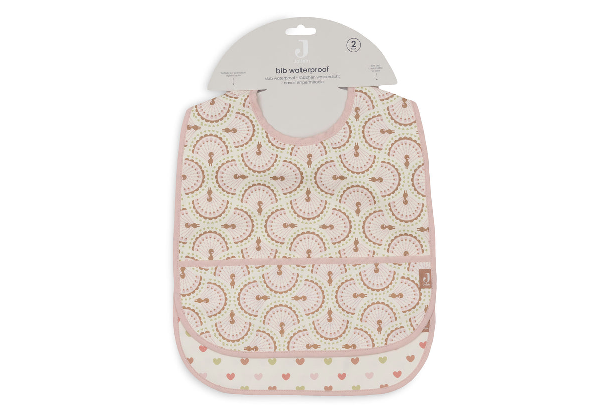 Jollein Haklapp Vattentät Soft Plumes (2pack)