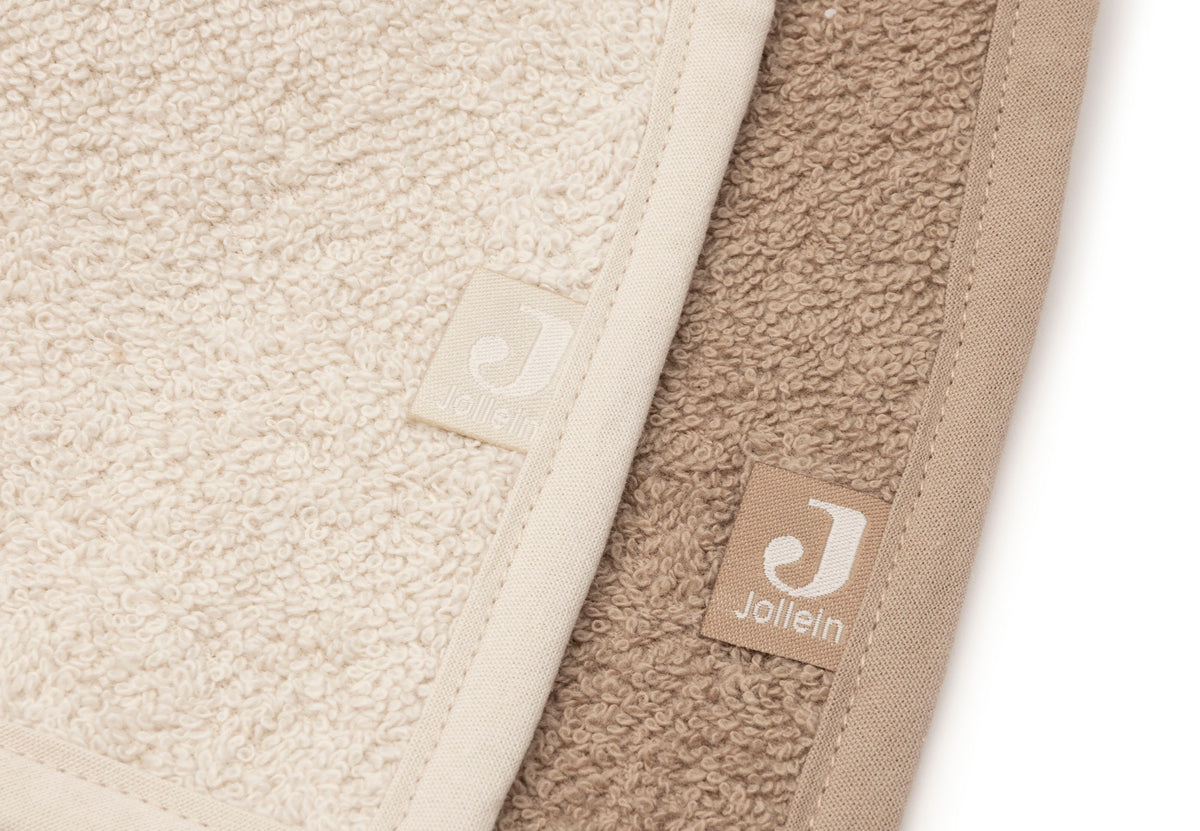 Jollein Haklapp Bandana Sand/Milky Coffee (2pack)