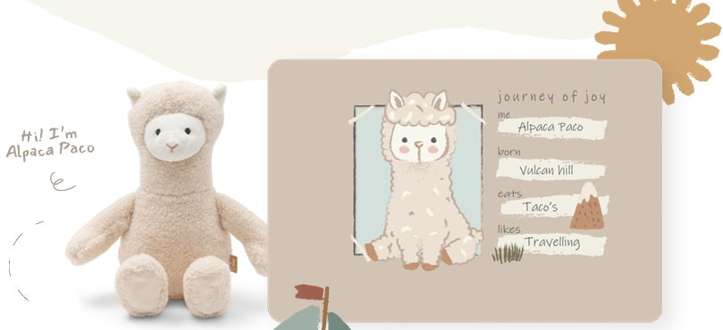 Jollein Gosedjur Alpaca Paco
