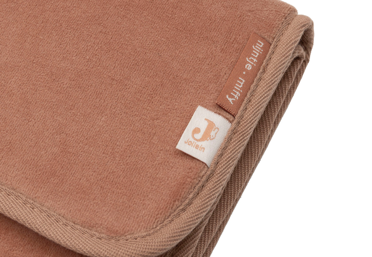 Jollein Skötunderlägg Miffy Moments Velvet Light Terra