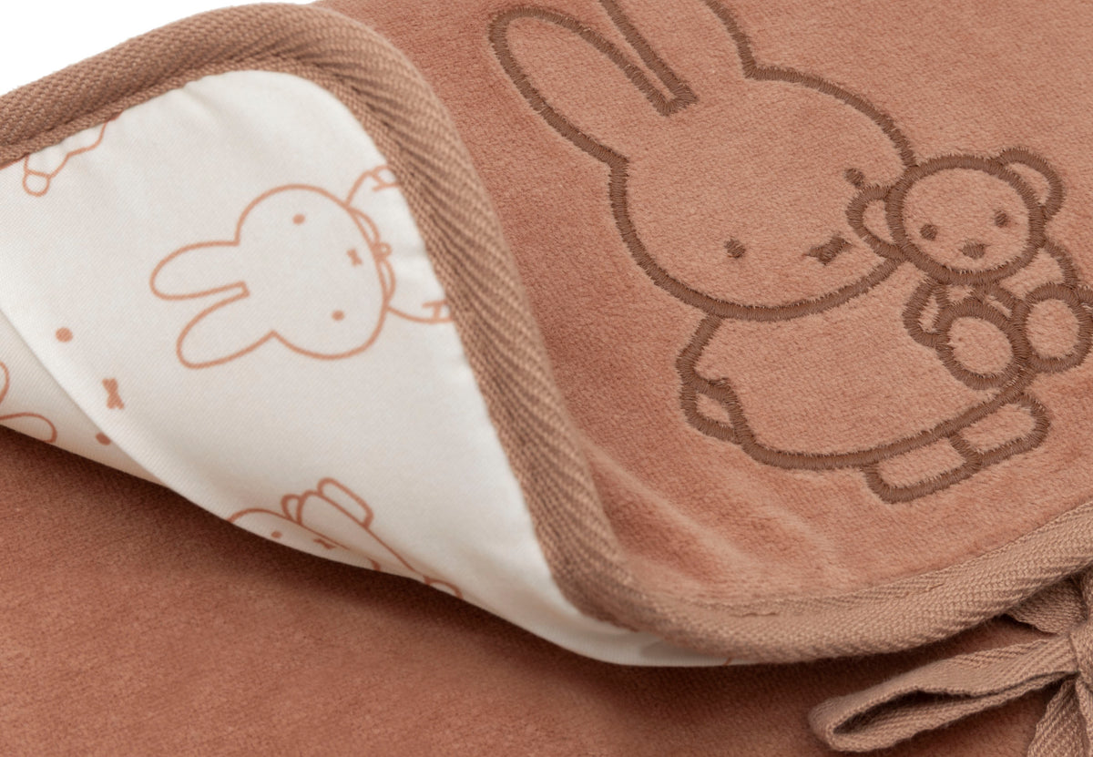 Jollein Skötunderlägg Miffy Moments Velvet Light Terra
