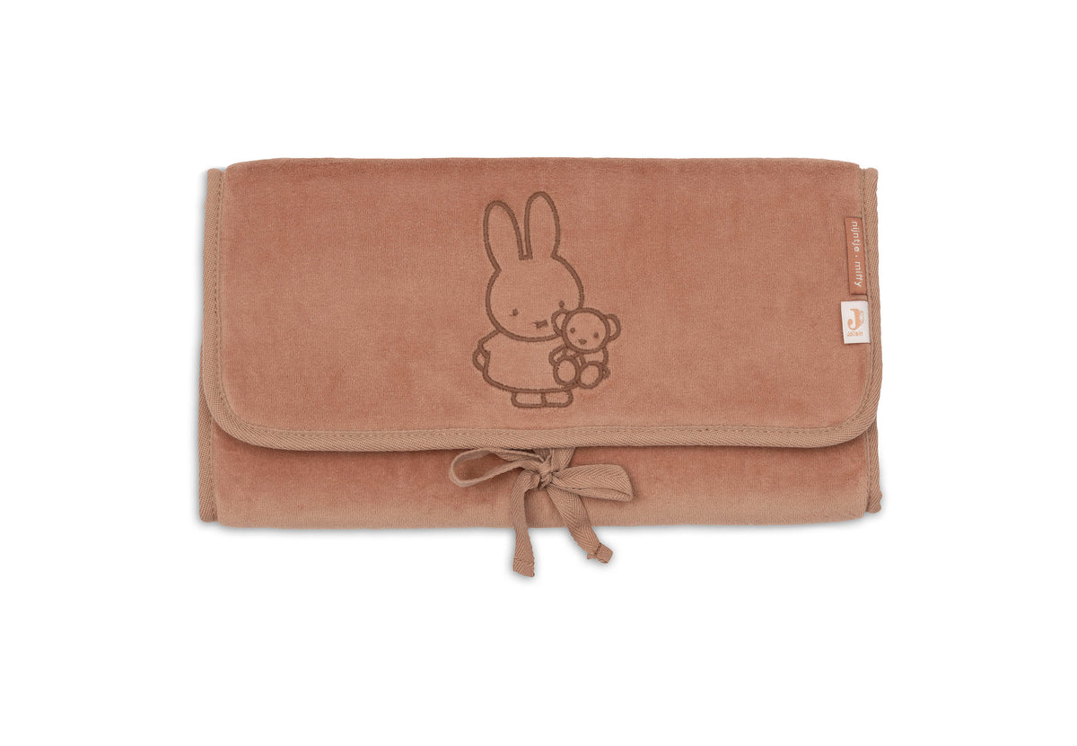 Jollein Skötunderlägg Miffy Moments Velvet Light Terra
