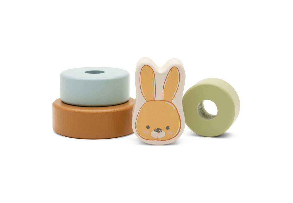 Jollein Trätorn med kulram Bunny Luz