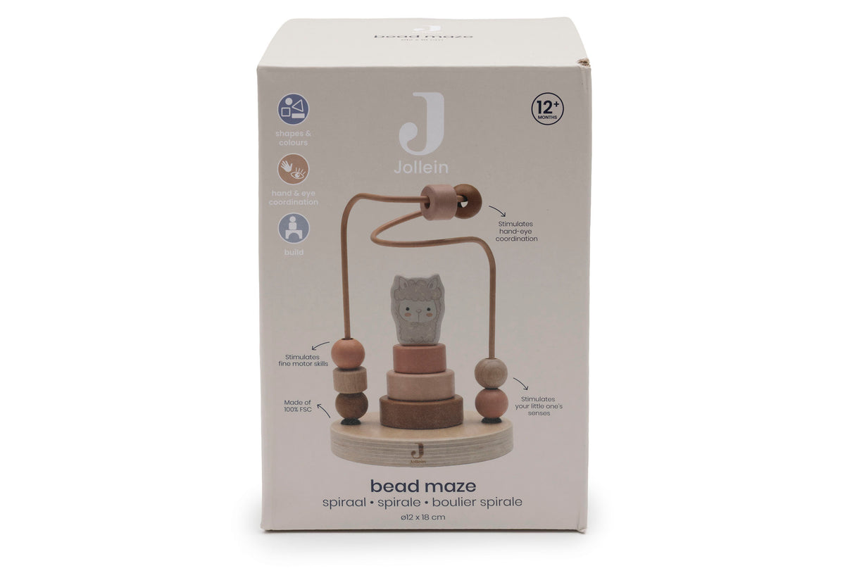Jollein Trätorn med kulram Alpaca Paco