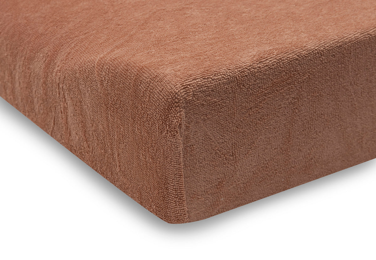 Jollein Skötbäddsöverdrag Frotté 50x70cm Light Terra/Oatmeal (2p)