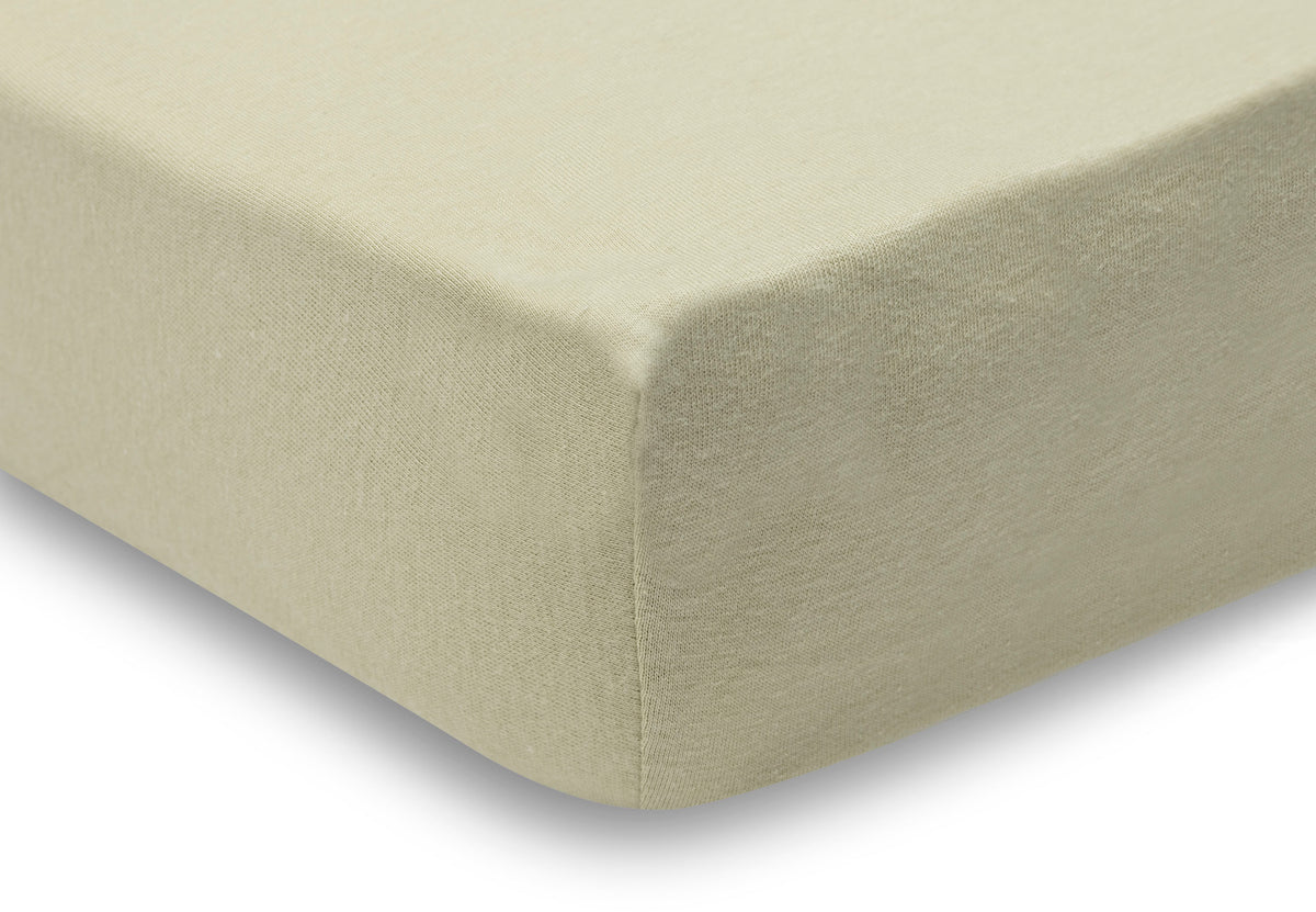 Jollein Dra-på-lakan Jersey 40/50x80/90cm Soft Matcha