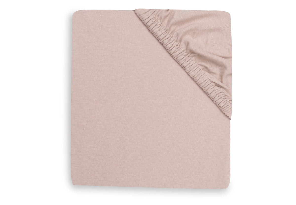 Jollein Dra-på-lakan Jersey 60x120cm Silk Rose