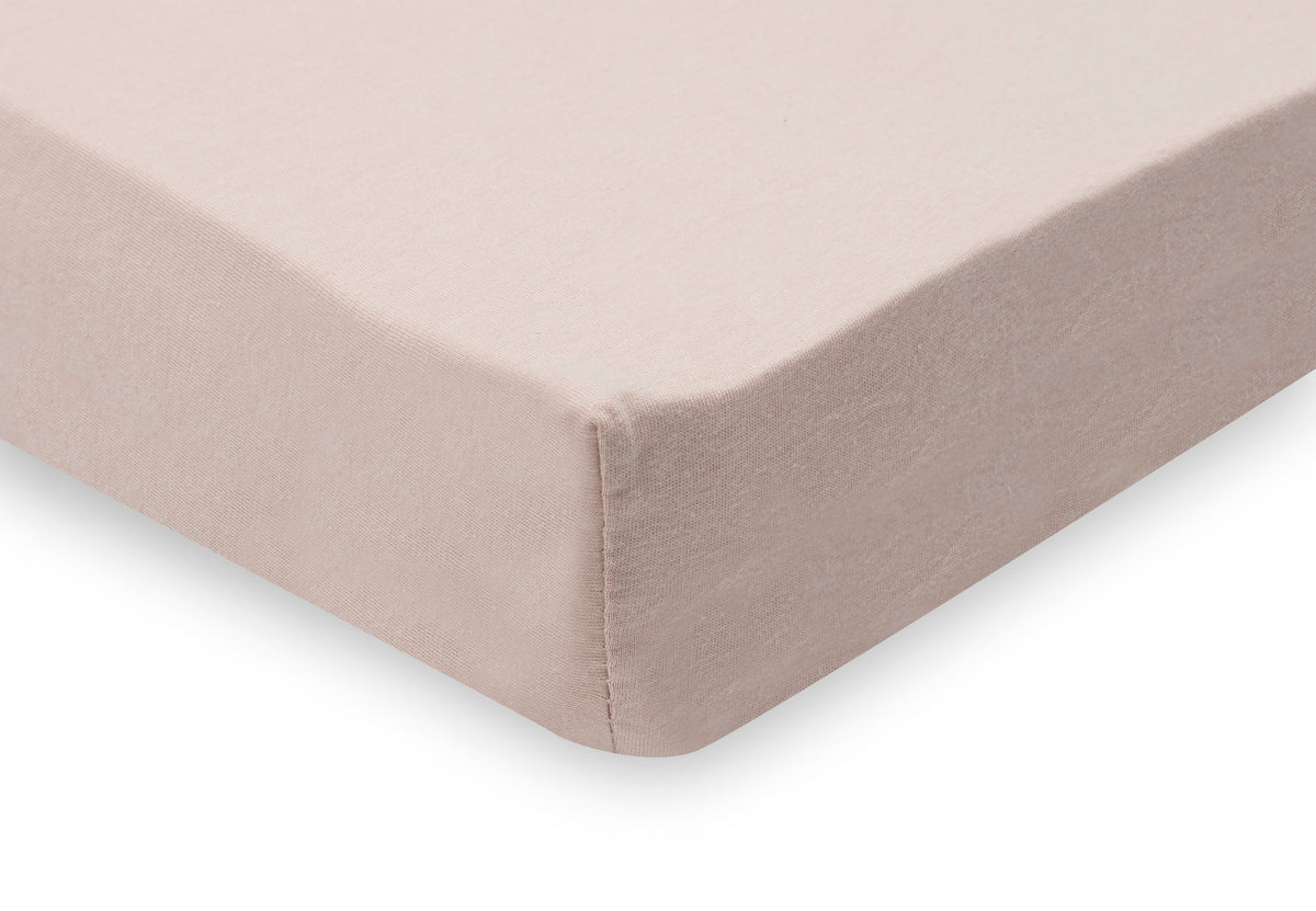 Jollein Dra-på-lakan Jersey 60x120cm Silk Rose