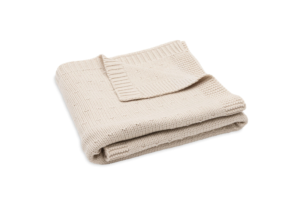 Jollein Babyfilt 75x100cm Sprinkle Knit Sand