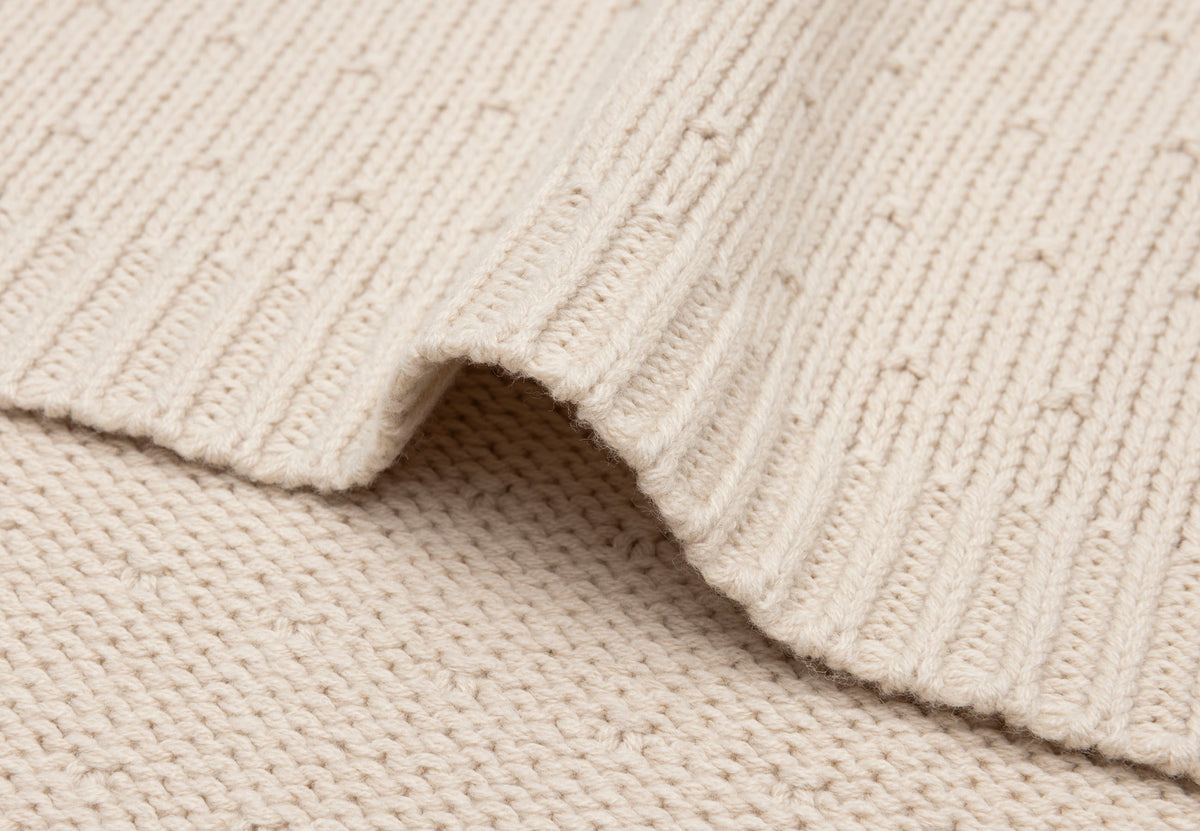 Jollein Babyfilt 75x100cm Sprinkle Knit Sand