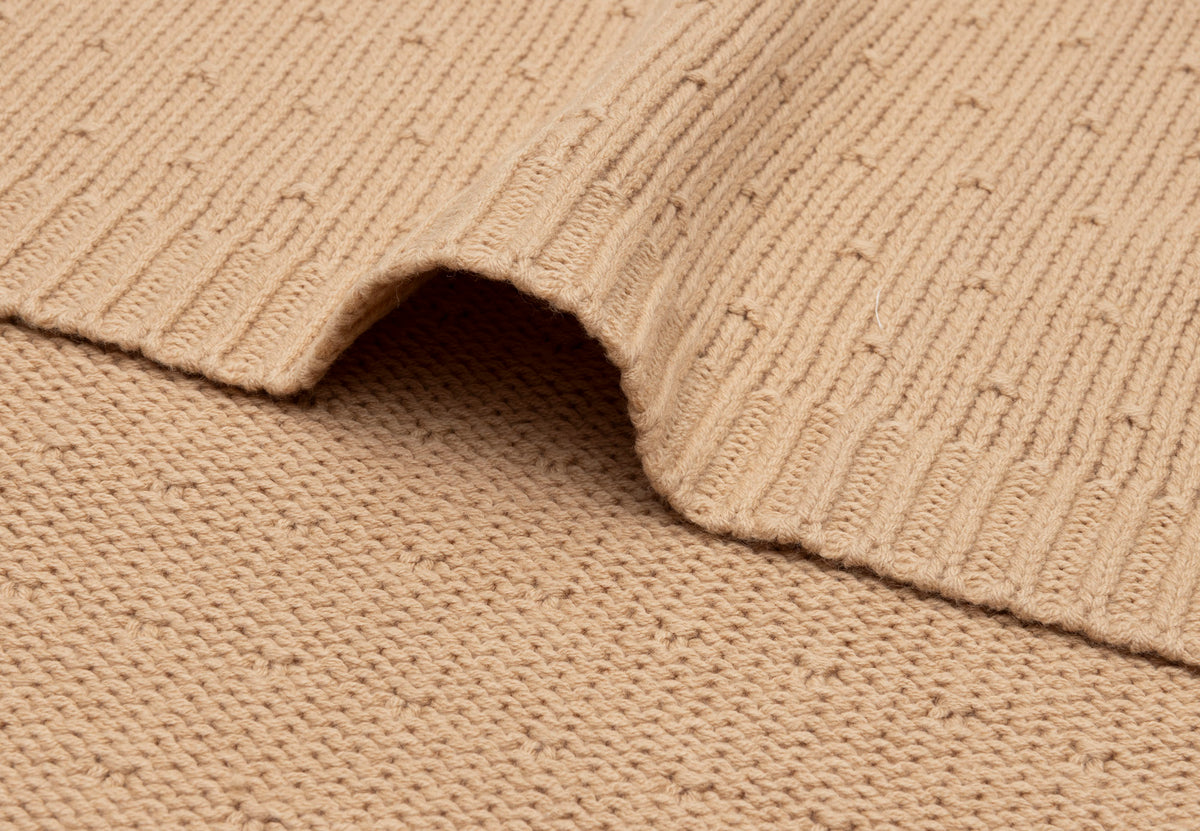 Jollein Babyfilt 75x100cm Sprinkle Knit Hazel