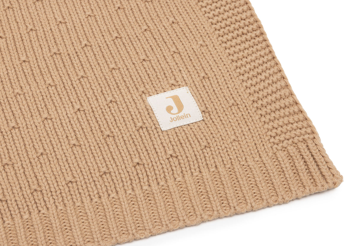 Jollein Babyfilt 75x100cm Sprinkle Knit Hazel