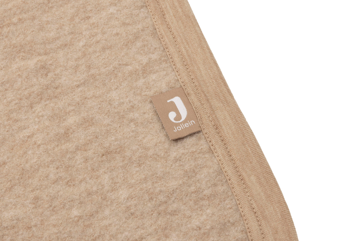 Jollein Babyfilt 75x100cm Merino Wool Felted Natural