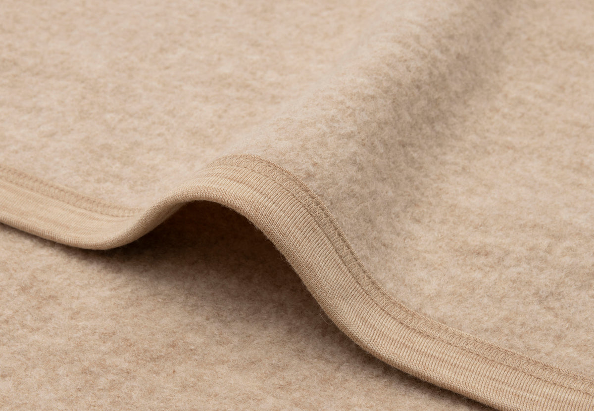 Jollein Babyfilt 75x100cm Merino Wool Felted Natural
