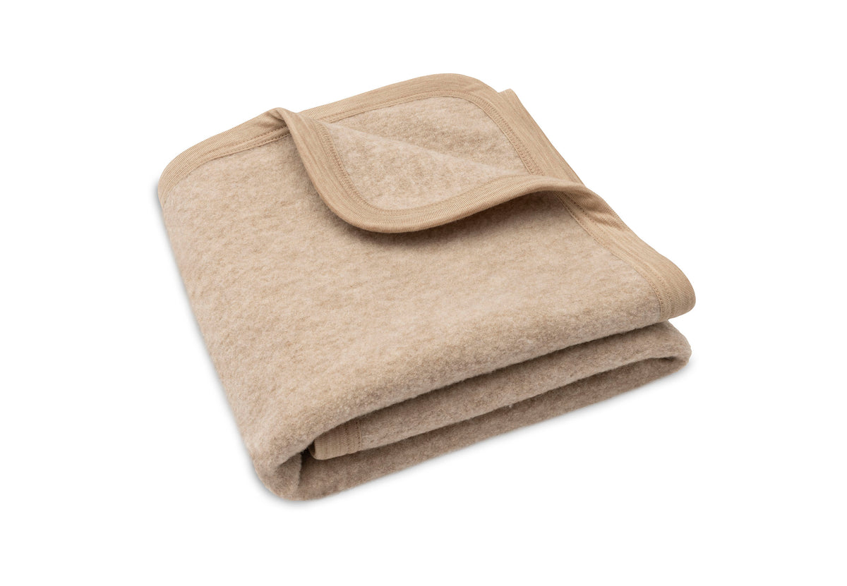 Jollein Babyfilt 75x100cm Merino Wool Felted Natural