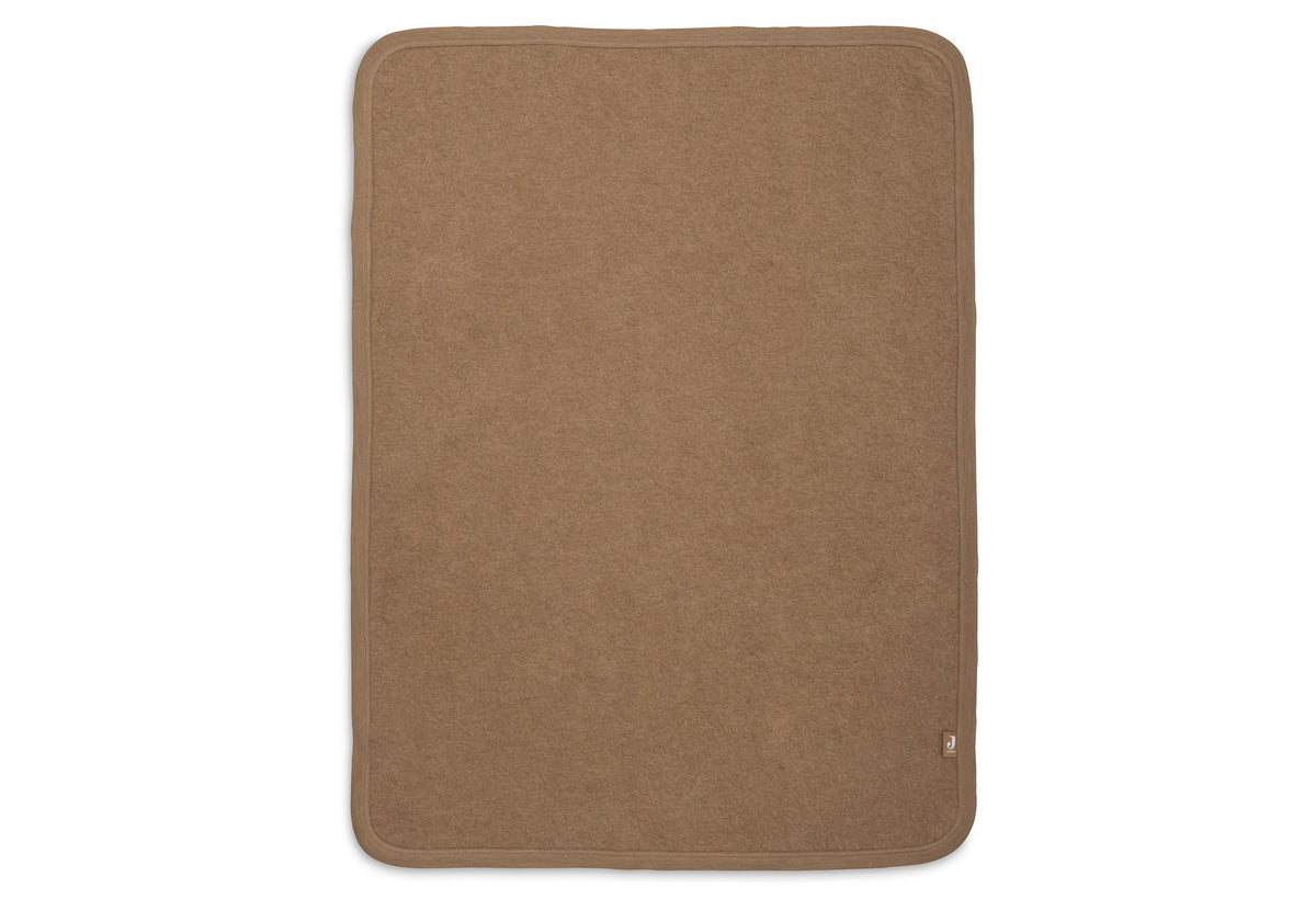 Jollein Babyfilt 75x100cm Merino Wool Felted Dark Hazel