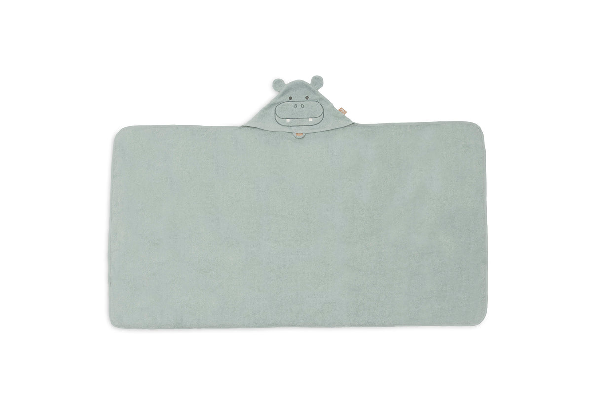 Jollein Badcape 70x130cm Hippo Happy
