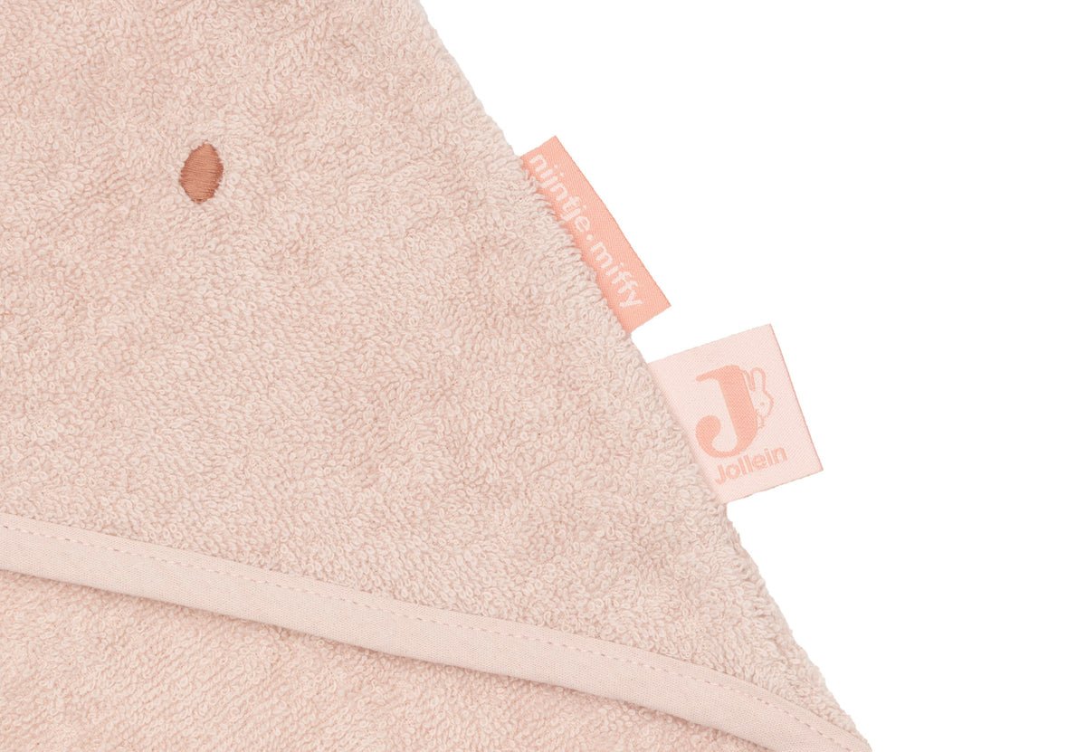 Jollein Badcape 75x75cm Miffy Silk Rose