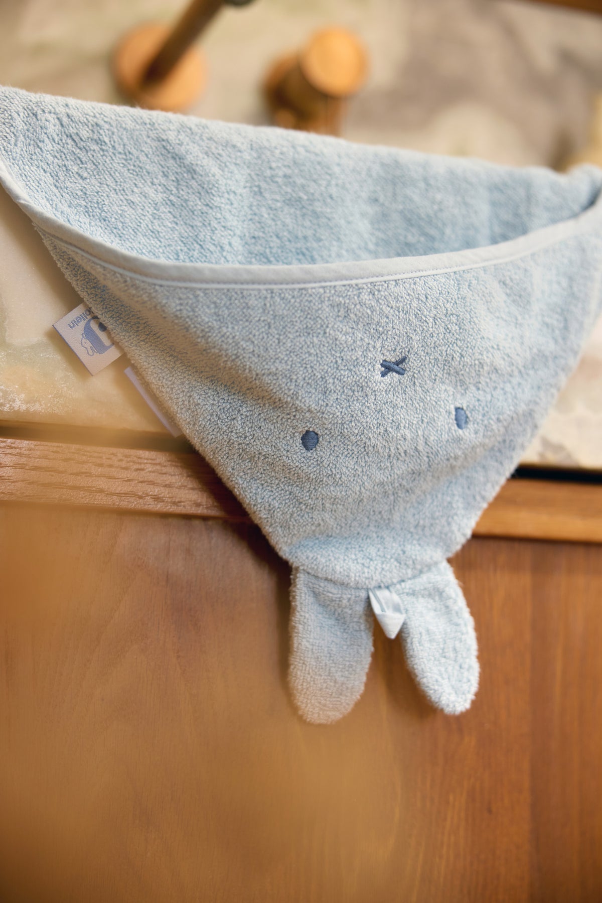 Jollein Badcape 75x75cm Miffy Cloudy Blue