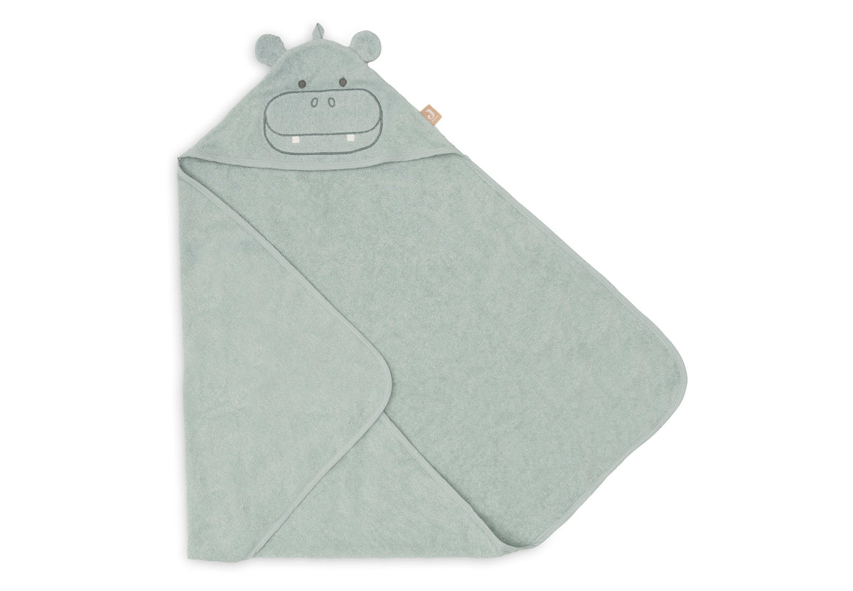 Jollein Badcape 75x75cm Hippo Happy
