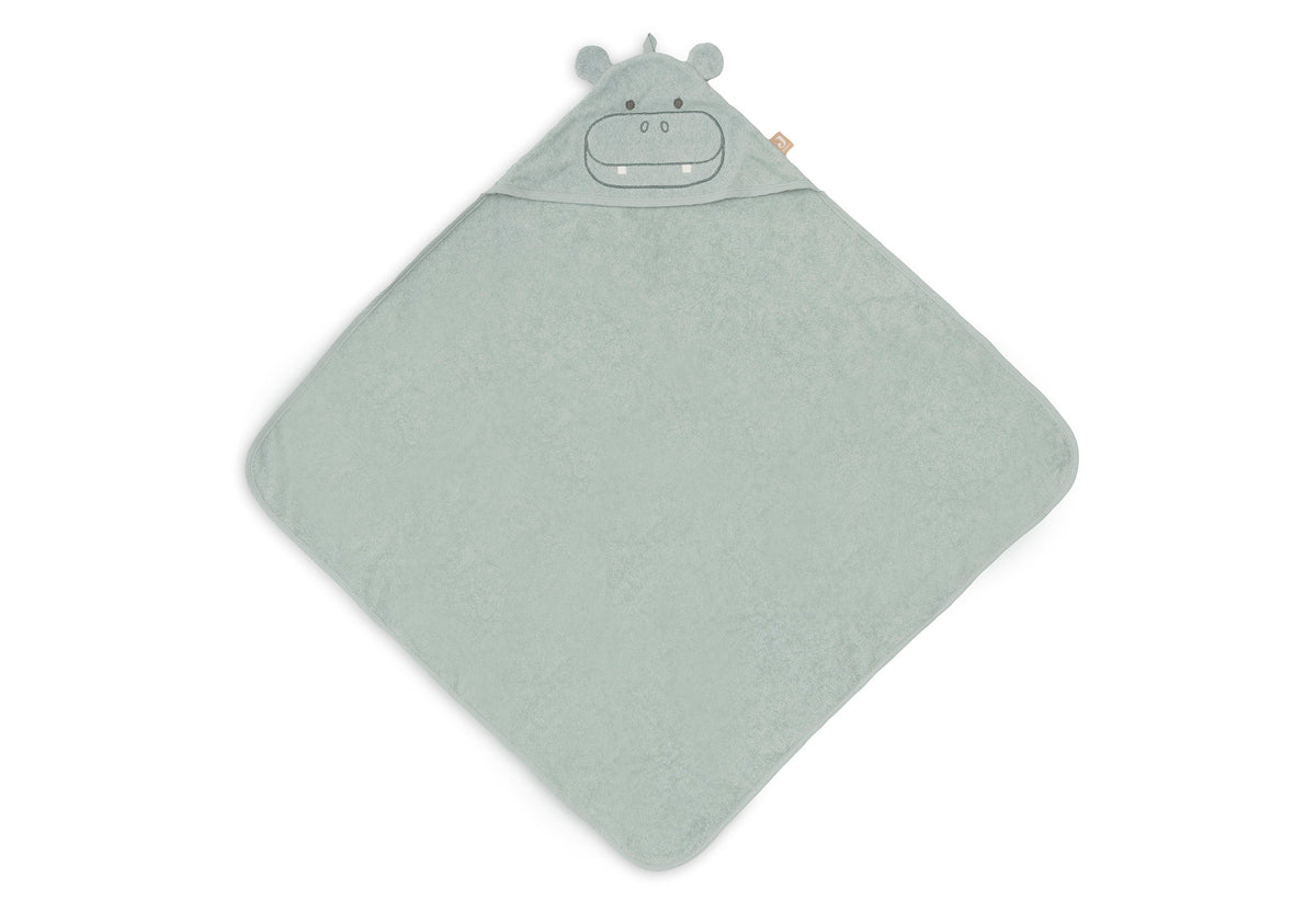 Jollein Badcape 75x75cm Hippo Happy