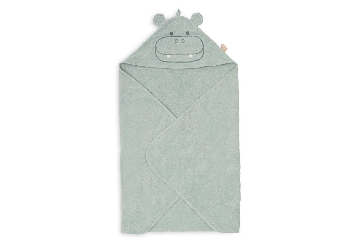 Jollein Badcape 75x75cm Hippo Happy