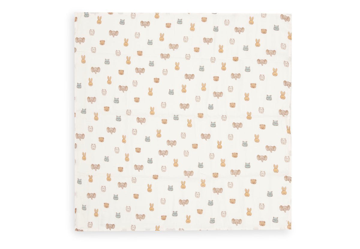 Jollein Muslinfilt 70x70cm Jollies (3pack)