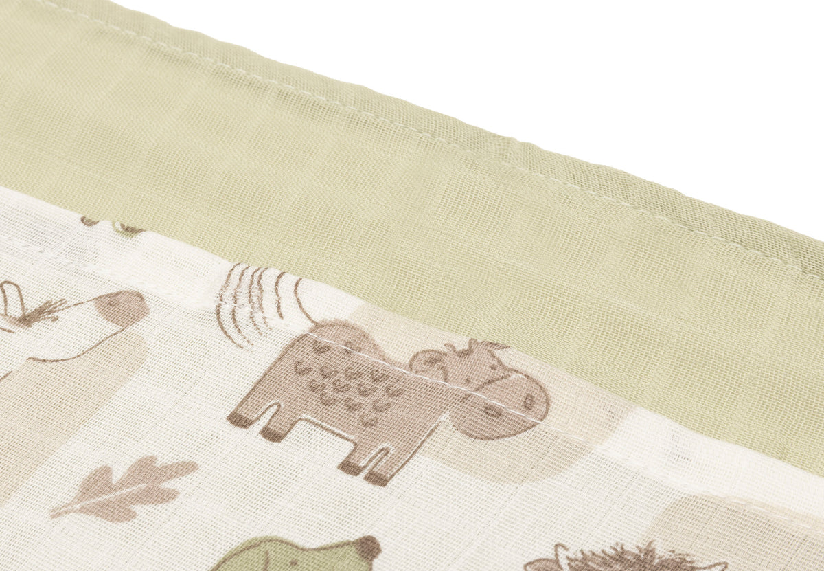 Jollein Muslinfilt 70x70cm Barn Buddies (3pack)