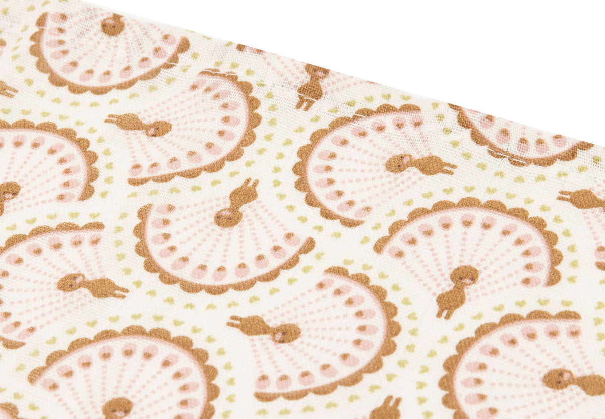 Jollein Muslinfilt 70x70cm Soft Plumes (3pack)