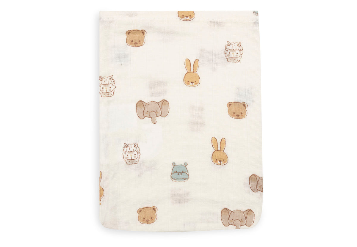 Jollein Tvättvante Muslin 15x20cm Jollies (3pack)