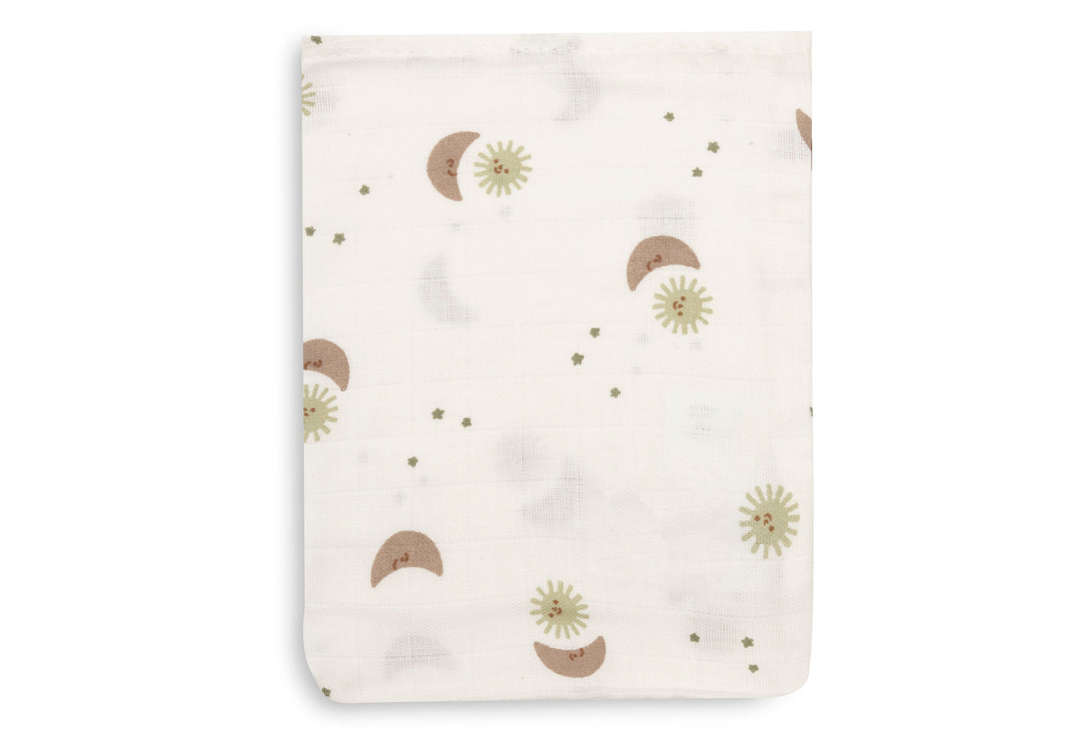 Jollein Tvättvante Muslin 15x20cm Over the Moon (3pack)
