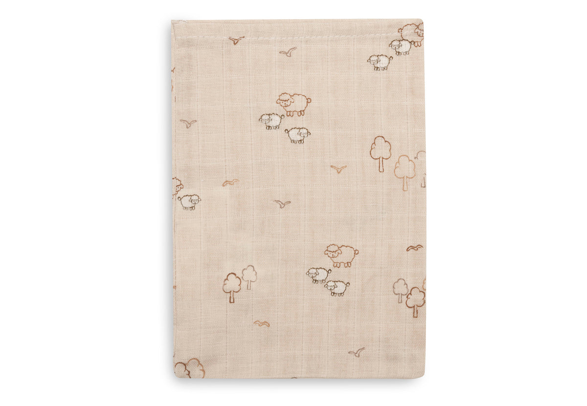 Jollein Tvättvante Muslin 15x20cm Woolly (3pack)