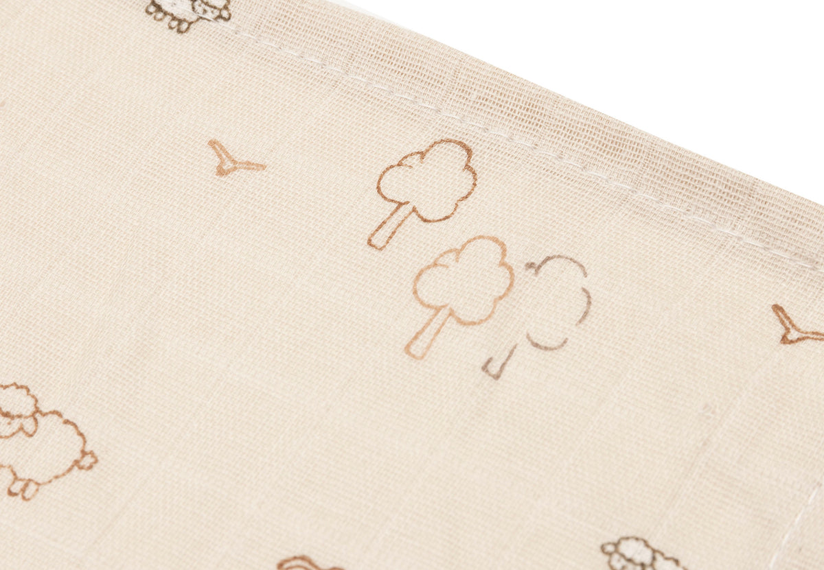 Jollein Tvättlapp i Muslin 31x31cm Woolly (3pack)
