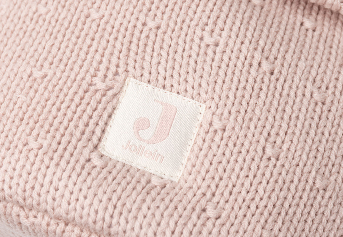 Jollein Changing Table Basket Sprinkle Knit Silk Rose