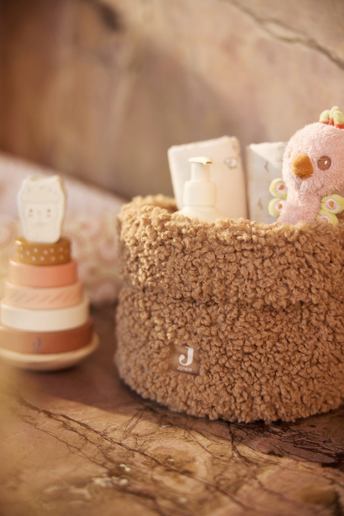 Jollein Changing Table Basket Curlé Dark Hazel