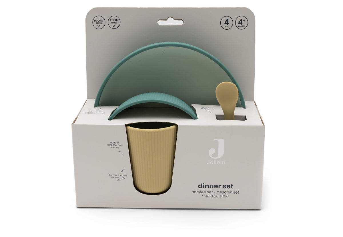 Jollein Matset i Silikon Jade Shades