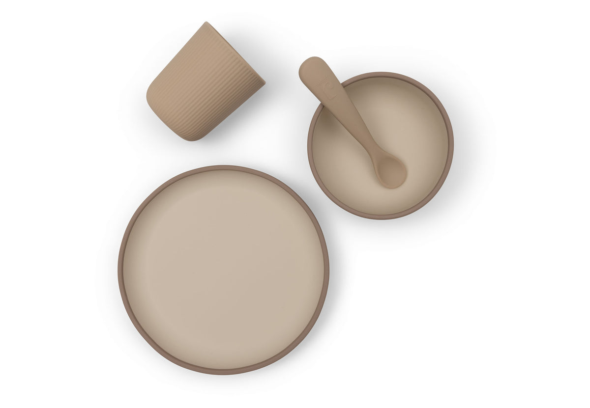 Jollein Matset i Silikon Natural Shades