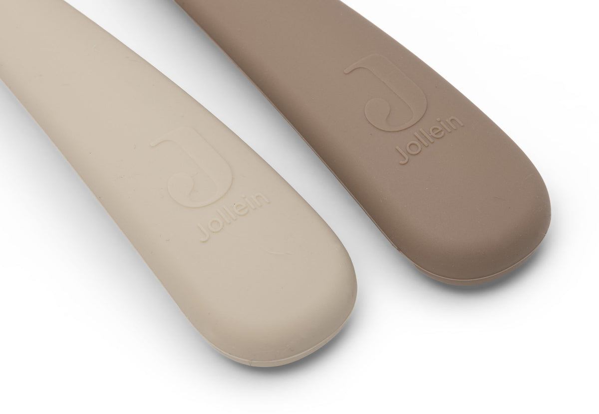Jollein Silikonsked Natural Shades (2-pack)