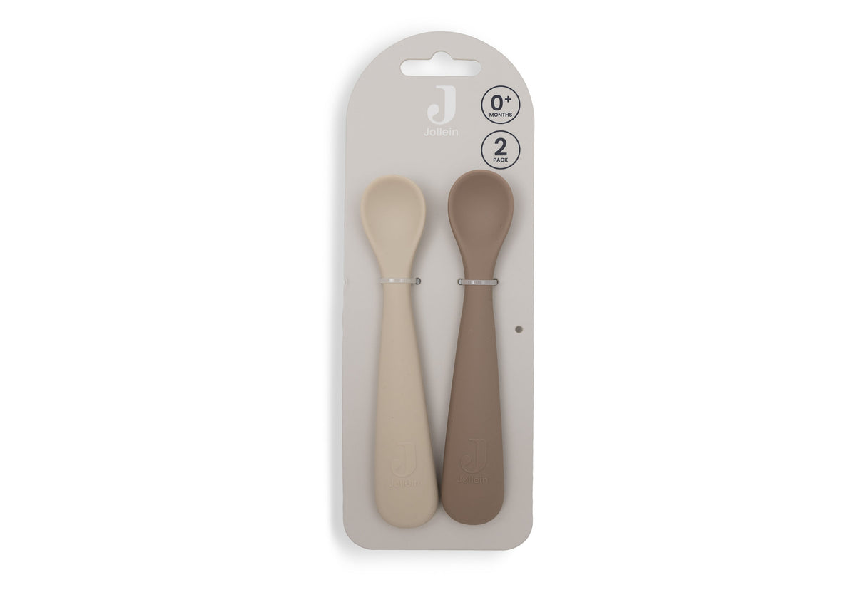 Jollein Silikonsked Natural Shades (2-pack)